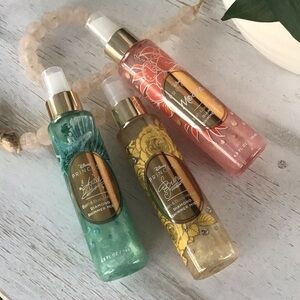Disney Princess Belle Moana Tiana Diamond Shimmer Mist Set Bath & Body Works